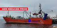 Buque para el procesamiento y la entrega de pescado en venta