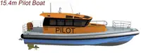 Lancha piloto en venta