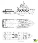 Wind farm service vessel en venta
