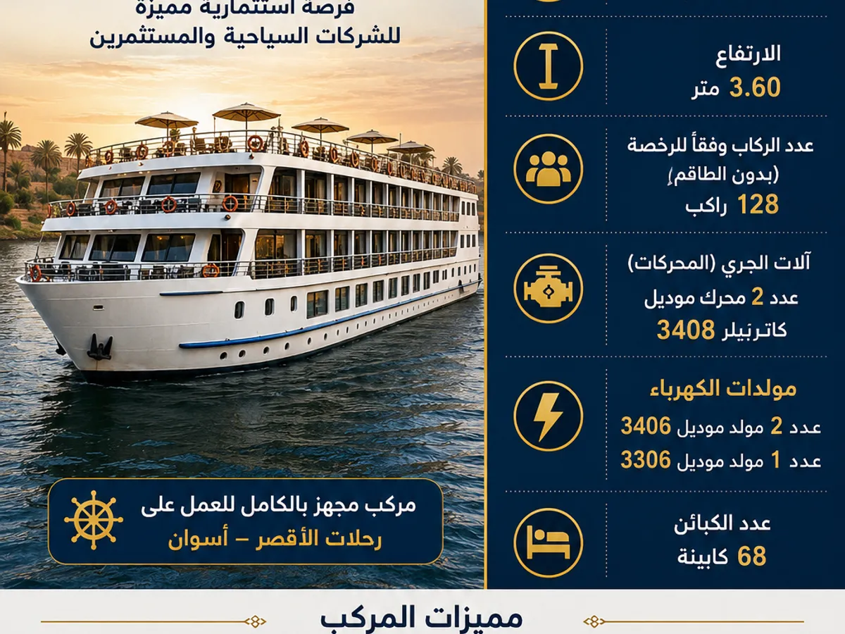 Buque de crucero en venta