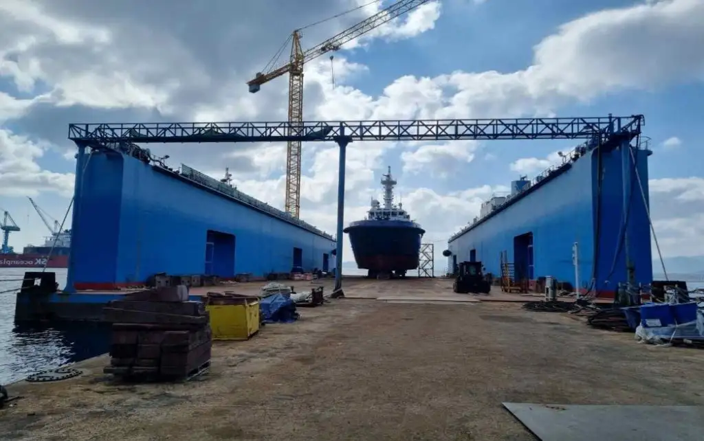 Dique flotante en venta
