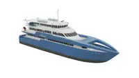 Barco de transbordador en venta