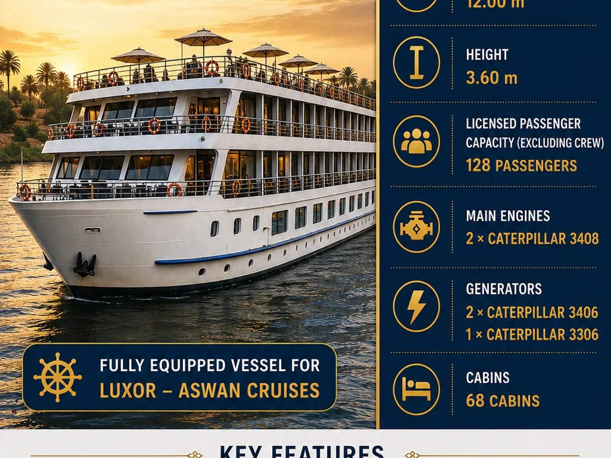 Buque de crucero en venta