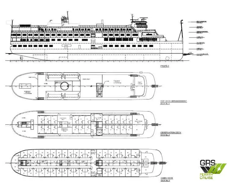 Buque de crucero en venta