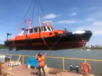 Buque de prospección en venta