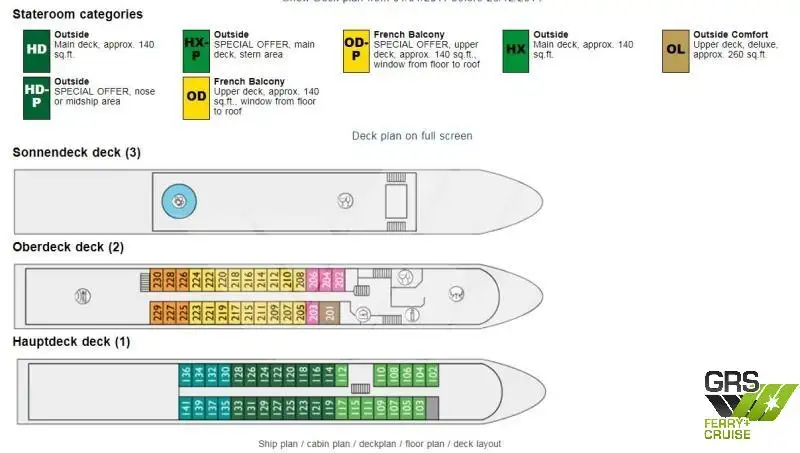 Buque de crucero en venta