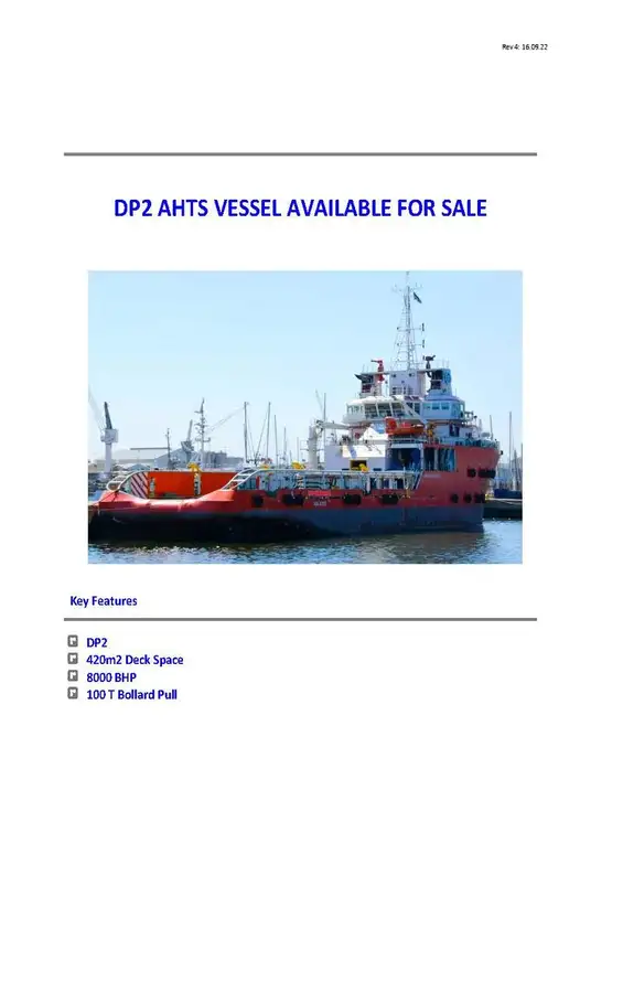Remolcador en venta