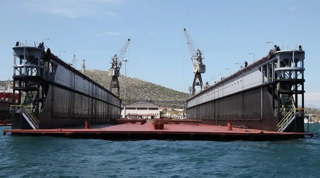 Dique flotante en venta