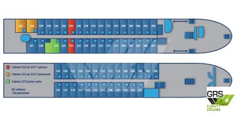 Buque de crucero en venta