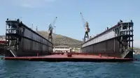 Muelle flotante en venta